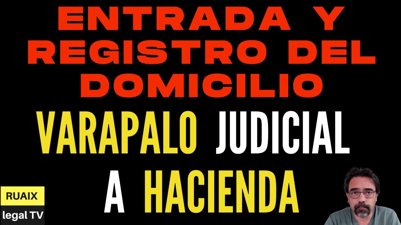 Inspeccion De Hacienda | Entrada y Registro en Domicilio | Agencia Tributaria