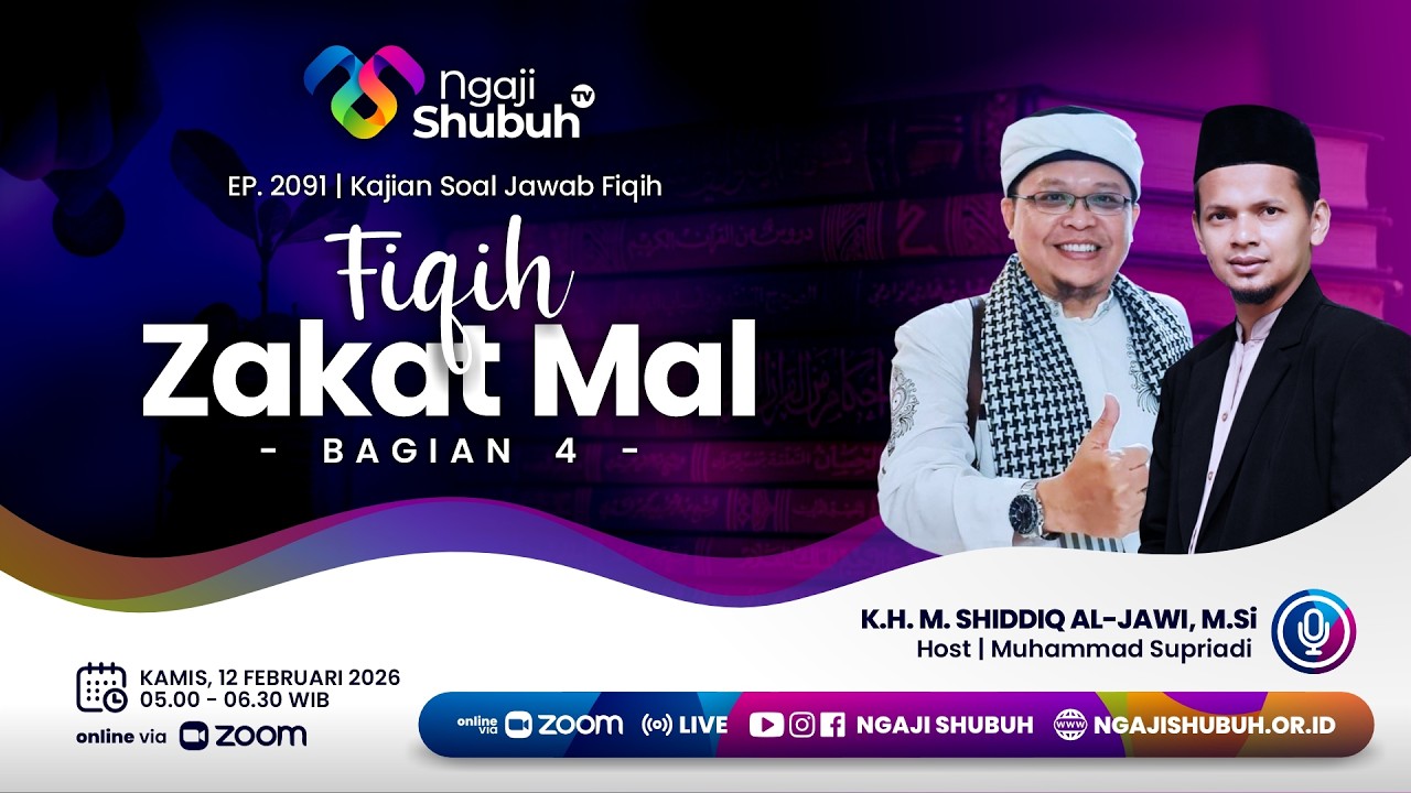 FIQIH ZAKAT MAL (Bagian 4) ~ Kajian Soal Jawab Fiqih