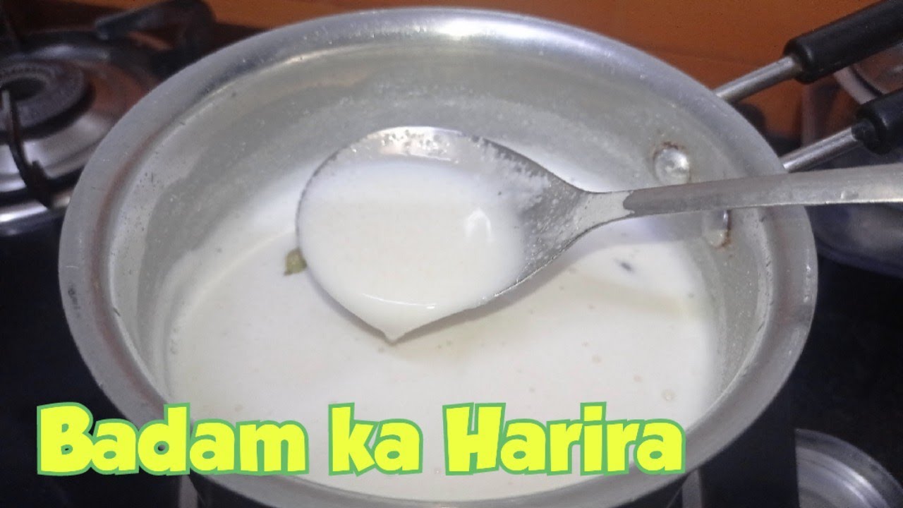 Badam ka Harira (Bangalore style)