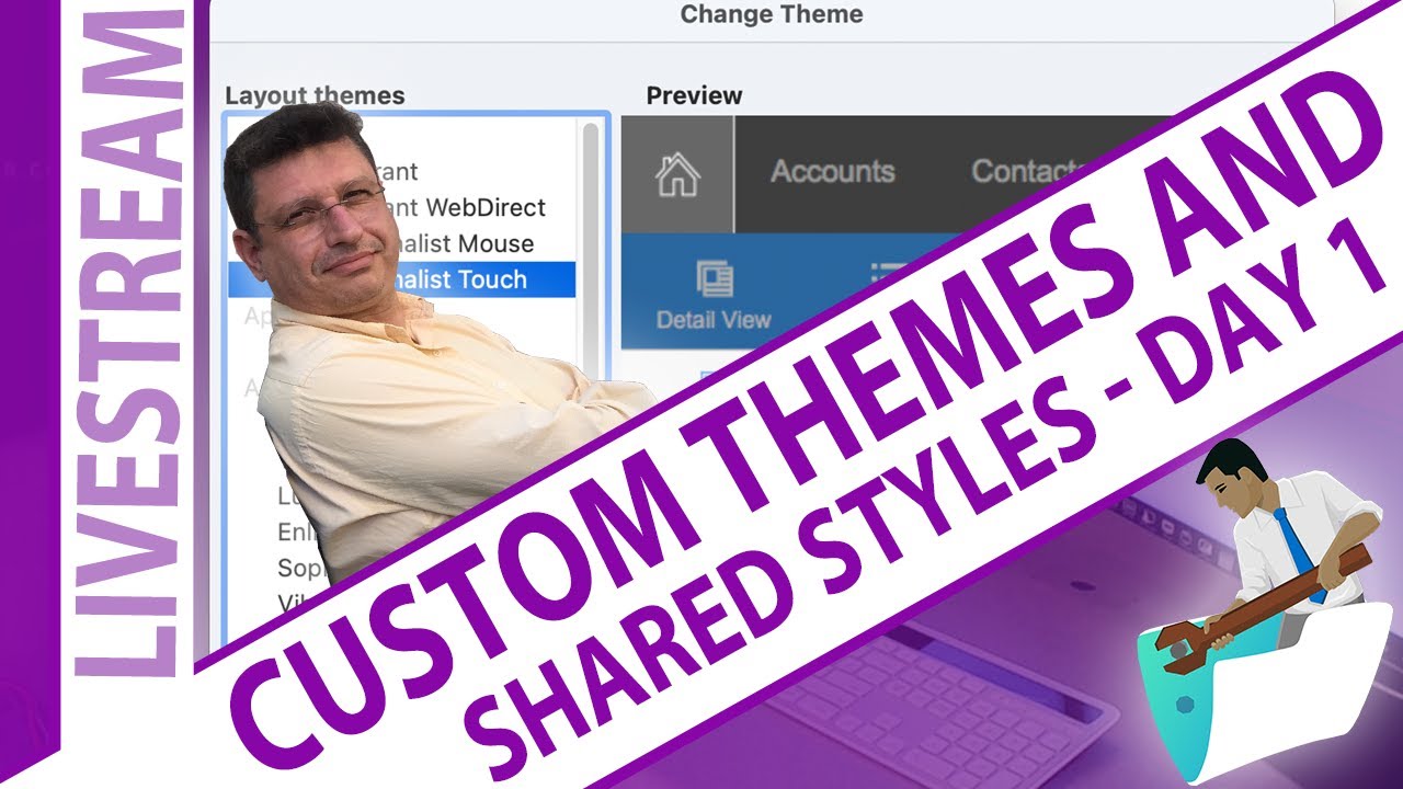 Custom Themes and Shared Styles in FileMaker - Day 1