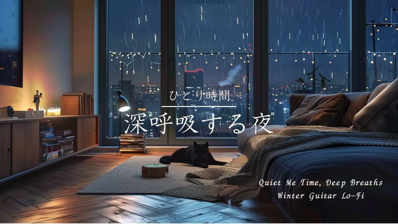 【夜の癒しBGM】ひとり時間の深呼吸する夜｜Quiet Me Time, Deep Breaths