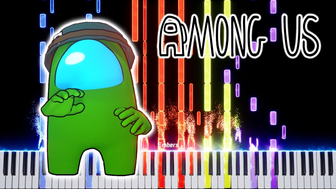 Descend ▶ AMONG US SONG - Impossible Piano Remix