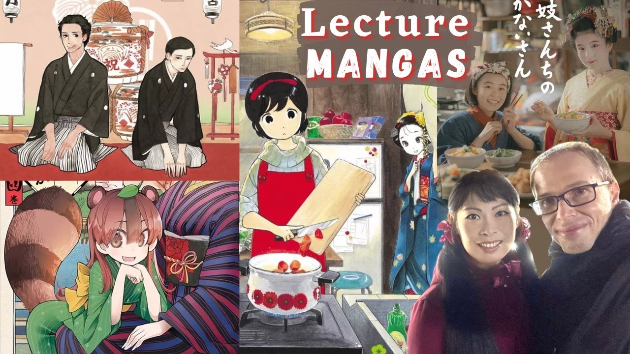 LECTURES MANGAS Traditions Japon 📗 La maison des maiko, Le rakugo &agrave; la vie, My master has no tail