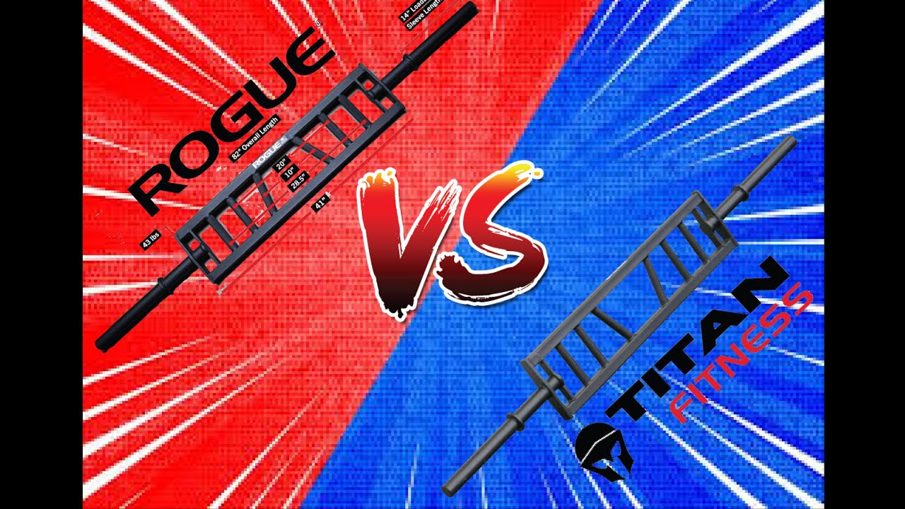 Titan Multi-Grip Barbell V2 VS Rogue MG-3