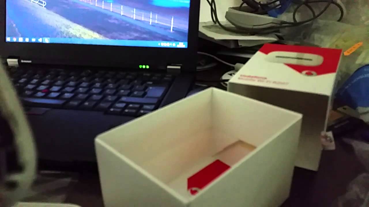 Распаковка и настройка Vodafone Mobile Wi-Fi R207