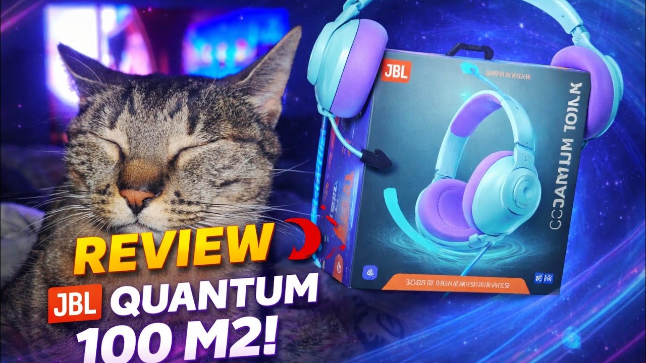 JBL QUANTUM 100 M2 - UNBOXING DO MELHOR Headset GAMER custo benefício Pelo Preço🎧