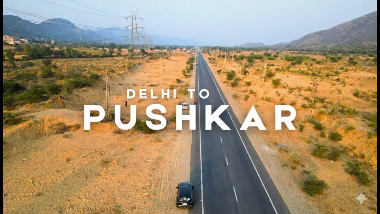 Delhi to Jaisalmer Day 1: The Ride Begins! 🏍️ | Delhi to Pushkar