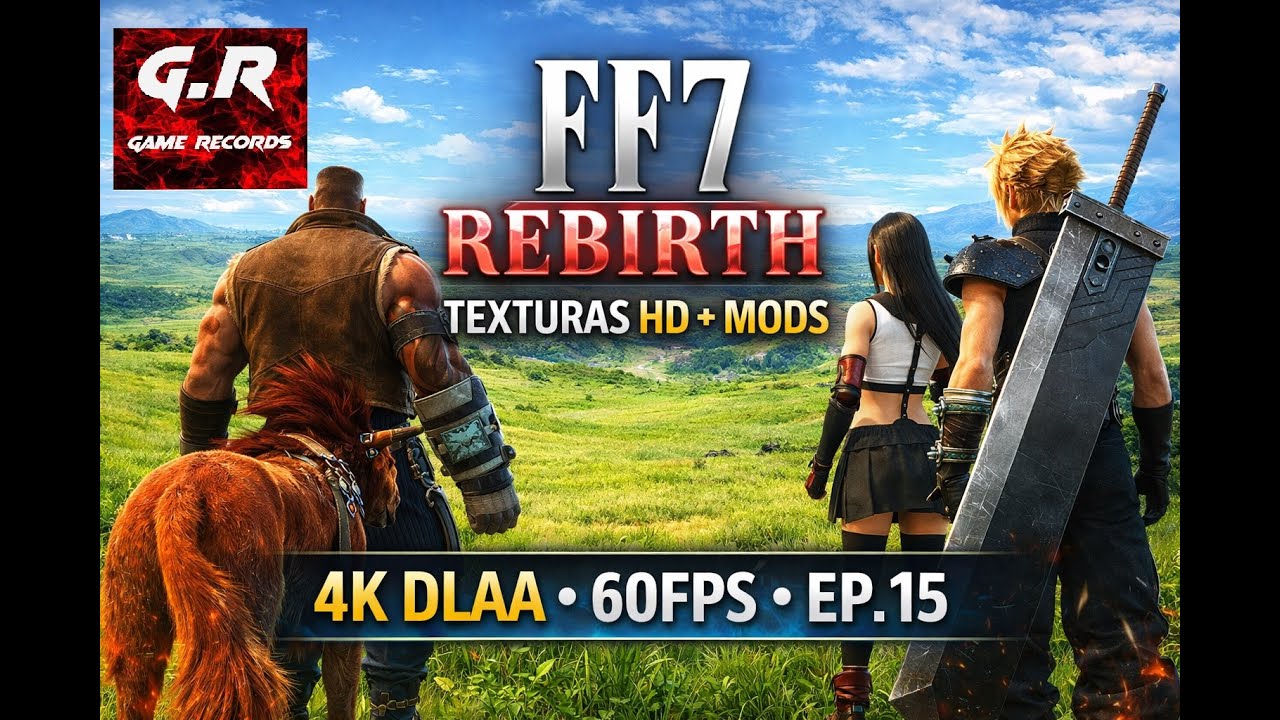 Final Fantasy VII Rebirth – Série Completa +MODS | EP.15 – (4k-60fps)