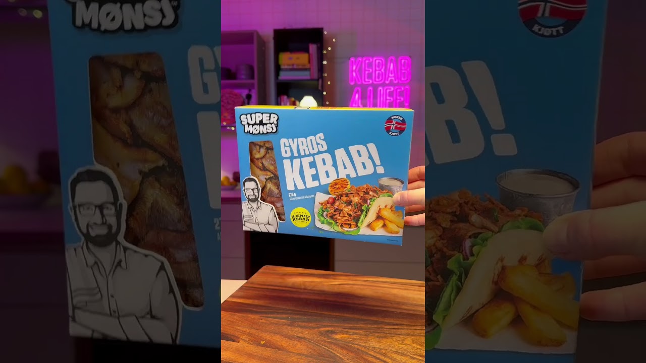 Gyrosrulle!! Den perfekte middagen &aring; avslutte helgen med 😍🙏