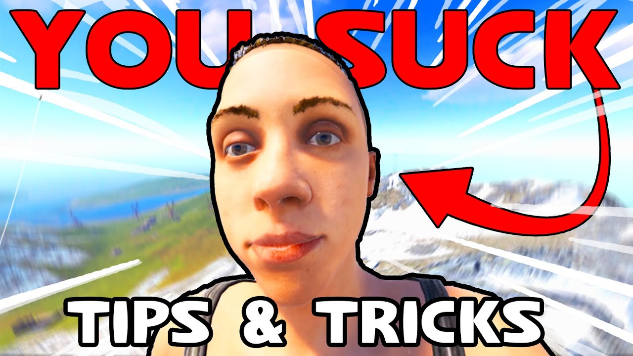 Why MOST PEOPLE will never SUCCEED in RUST survival and how to GET BETTER tips and tricks
