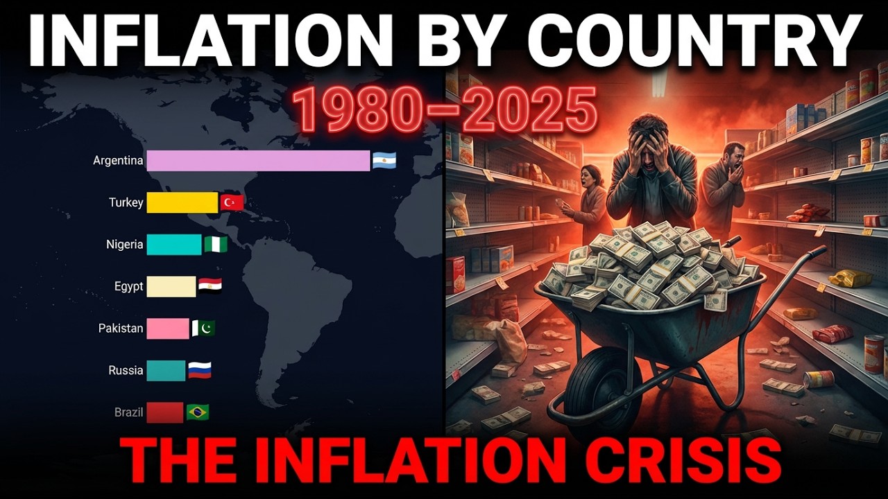 Watch How Inflation Wrecked These Economies Over 45 Years