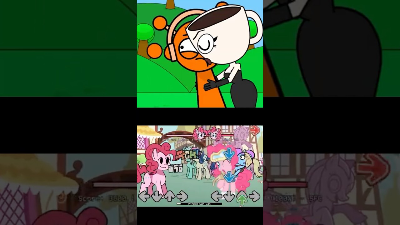 Pinkie Can Can X Italian Brainrot  | FNF Animation #fnf #fridaynightfunkin #shorts #fnfanimation