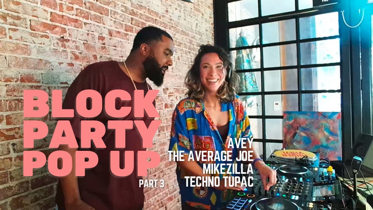 Classic groovy house mix - Block Party Pop Up (part 3)