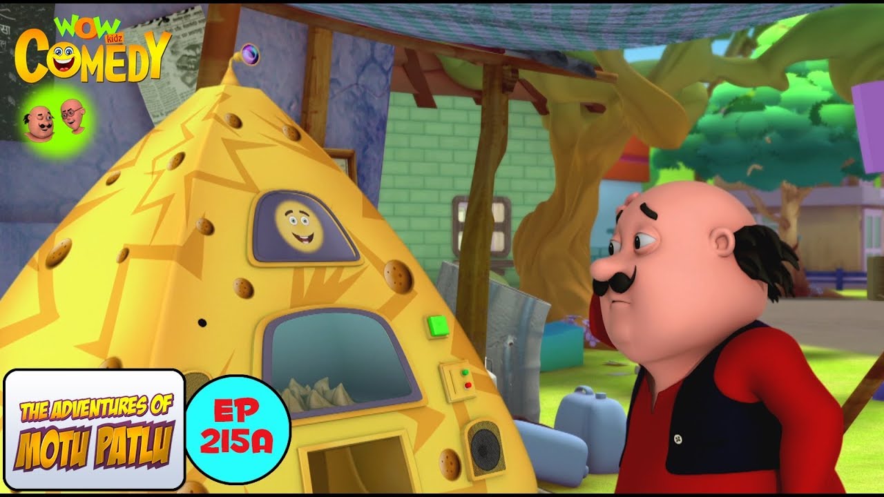 Samosa Vending Machine - Motu Patlu in Hindi - 3D Animated cartoon series for kids - As on Nick