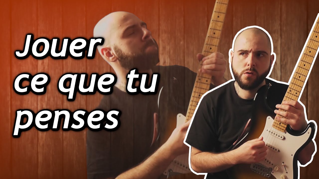 Jouer avec sa guitare ce que l'on pense
