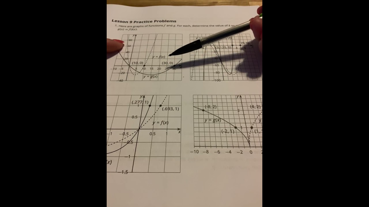 IM Algebra 2 Unit 5 Lesson 9