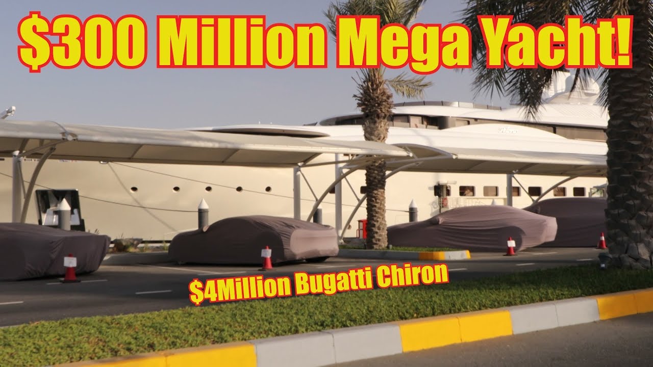 Mysterious Hypercars of the $300 Million Mega Yacht
