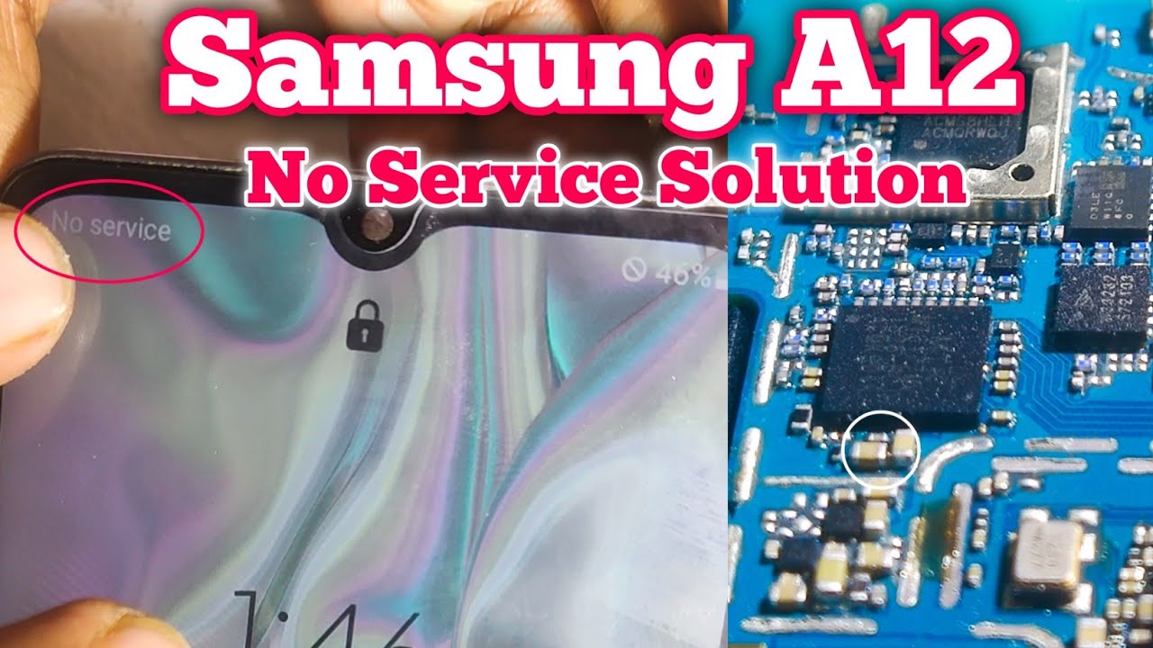 samsung a12 no service solution // emergency call Only solution @GsmYusufPathan