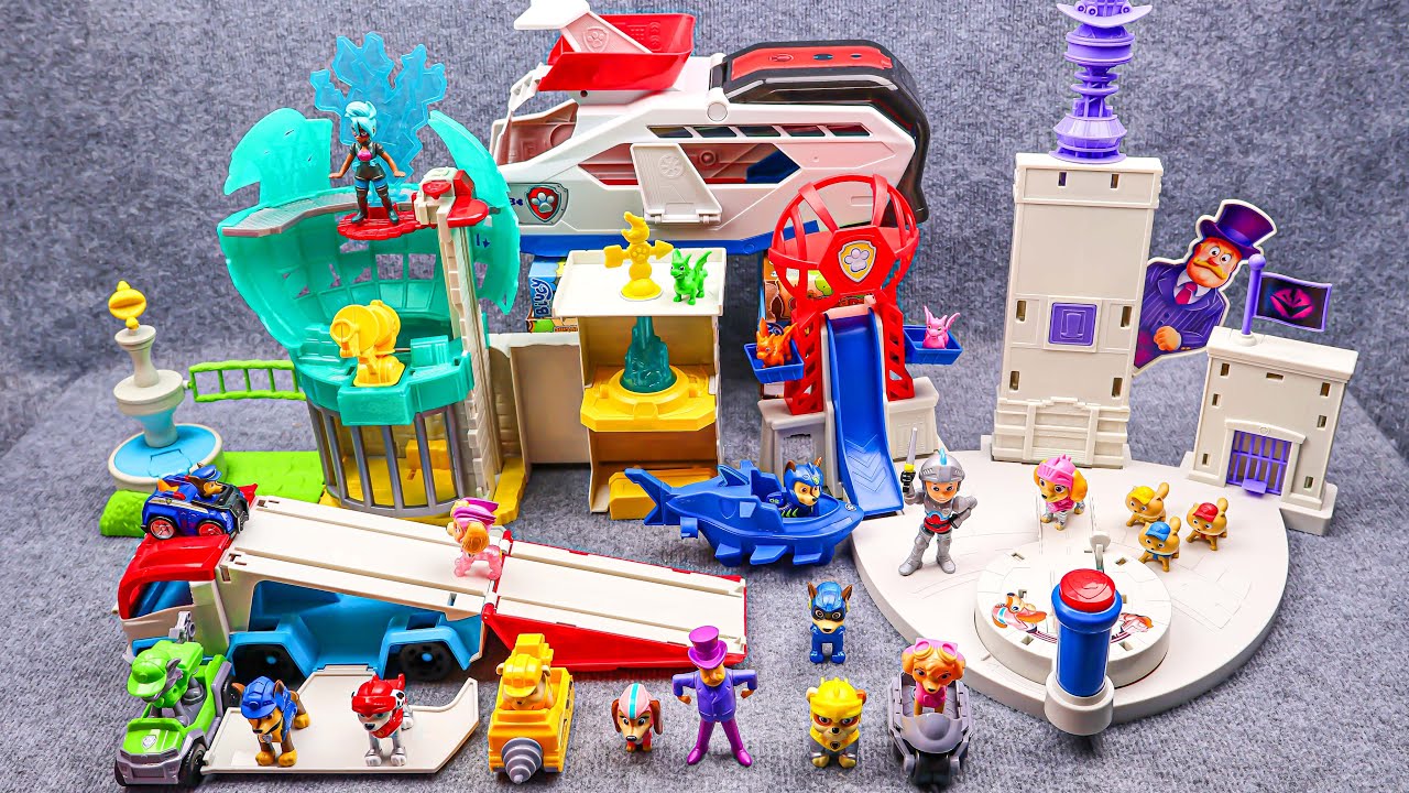 16 Minutes Satisfying with Unboxing Cool Paw Patrol Observatory Playset  | Review Toys