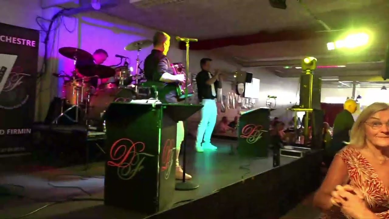 Orchestre David FIRMIN au bon temps Aurillac mai 2024 Pasos