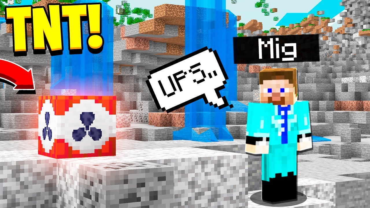 Denne *NUKE TNT* udslettede min verden.. (DANSK MINECRAFT)