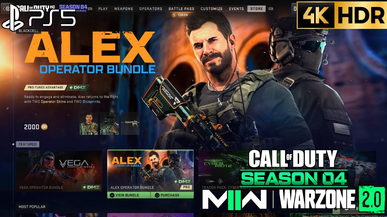 Alex Operator Bundle MW2 | MW2 Alex Operator Bundle | COD MW2 Alex Operator Bundle | MW2 New Bundle