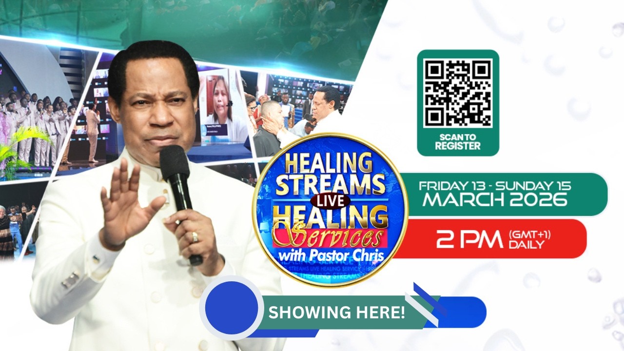 LIVE: HEALING STREAMS LIVE HEALING SERVICES WITH PASTOR CHRIS || DAY 2|| MARCH 2026