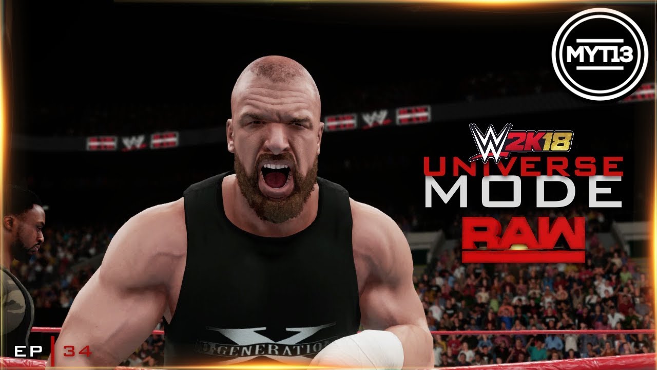 WWE 2K18 - Universe Mode - RAW - Ep 34 - It's War