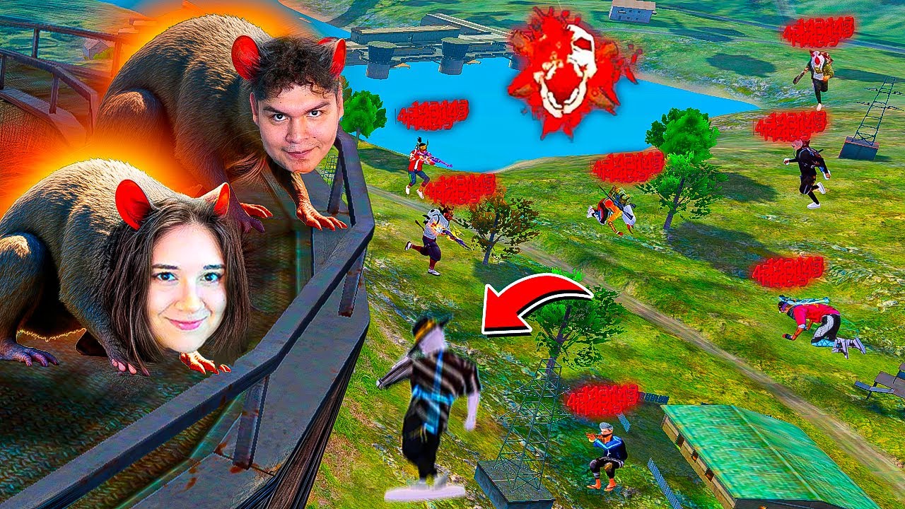 USANDO EL COMBO MÁS RATA CON MI NOVIA en FREE FIRE