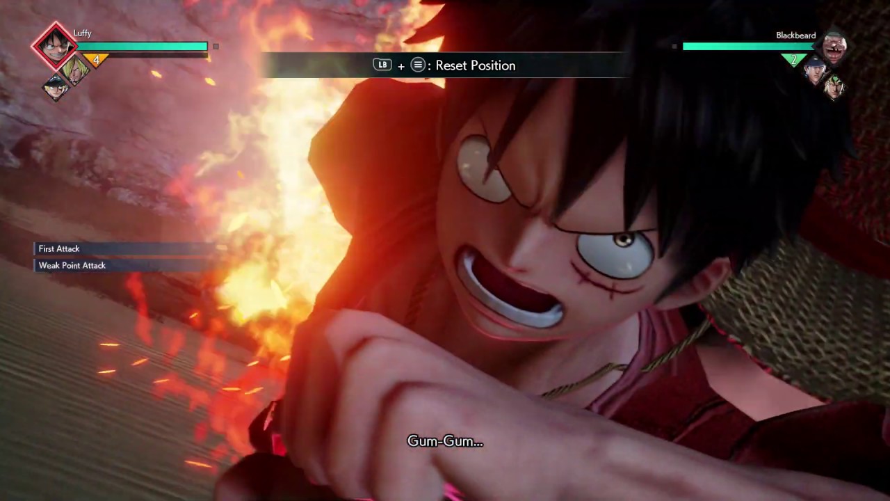 JUMP FORCE   All of Luffy's special moves