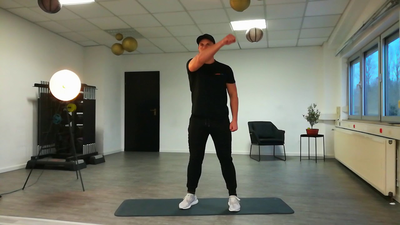 Krass Fit - Schulter - Einseitiges Frontheben - Home Workout