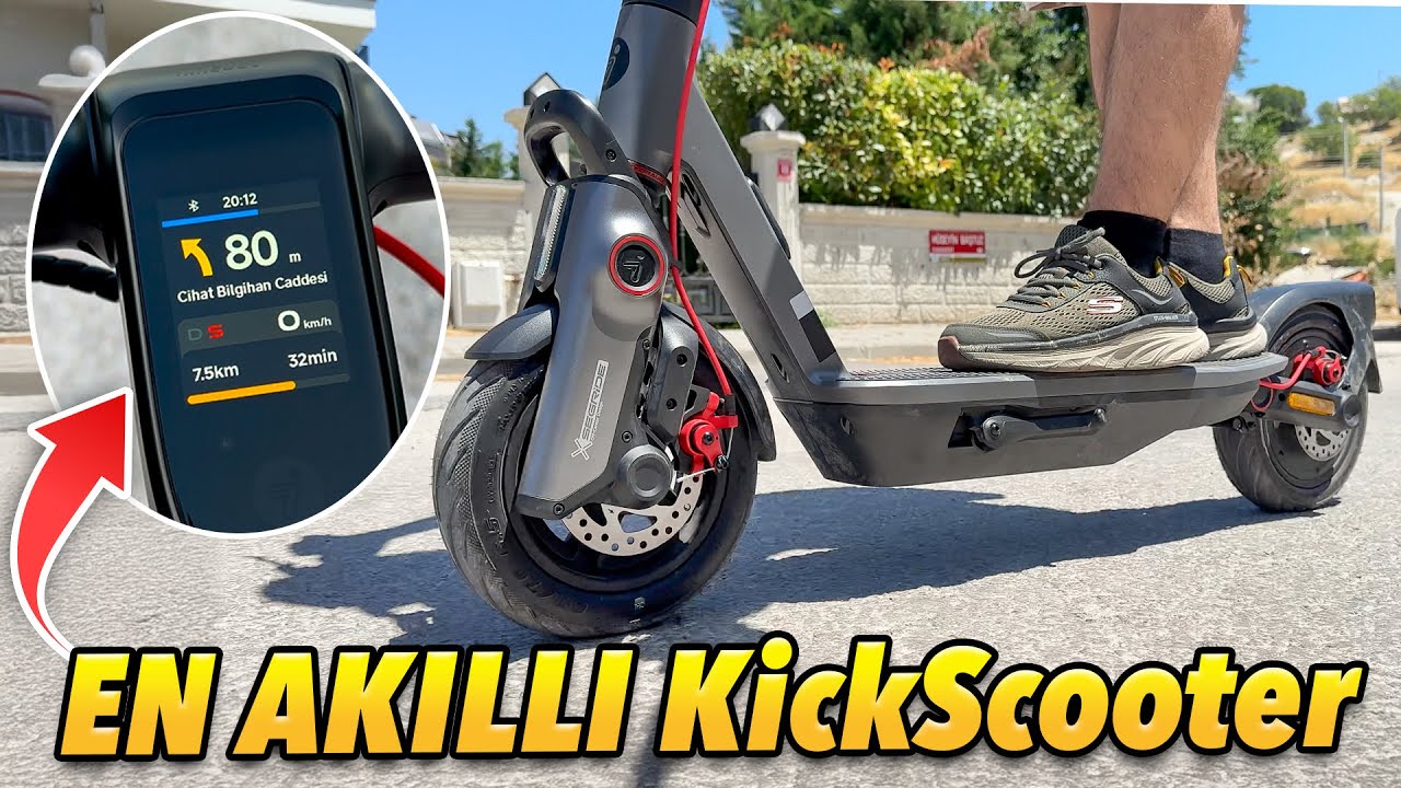 AKILLI, KONFORLU VE GÜÇLÜ! Segway Ninebot F3 PRO 1200W