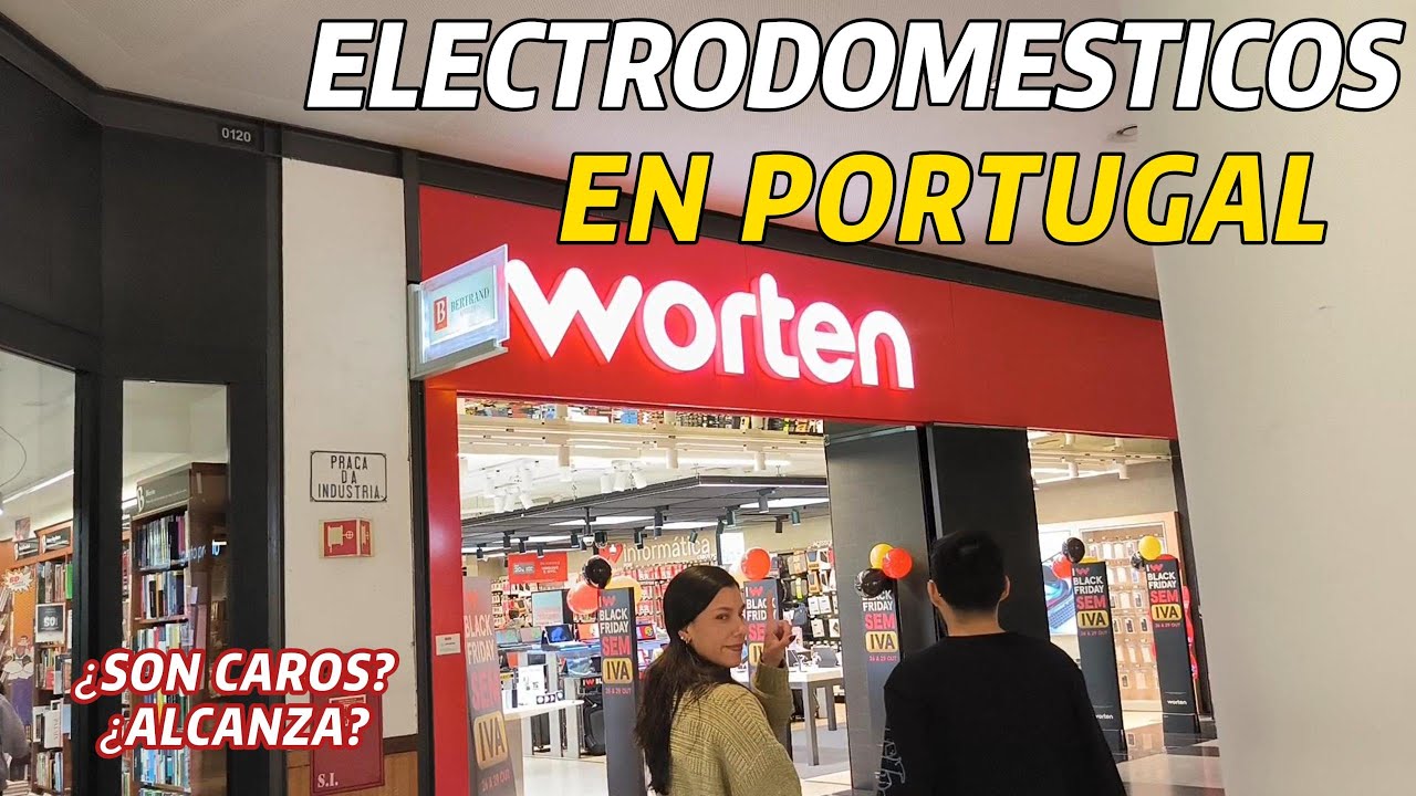 Eletrodomésticos y Tecnologia en PORTUGAL 🇵🇹- visitando WORTEN. ¿Son accesibles?📺🎧