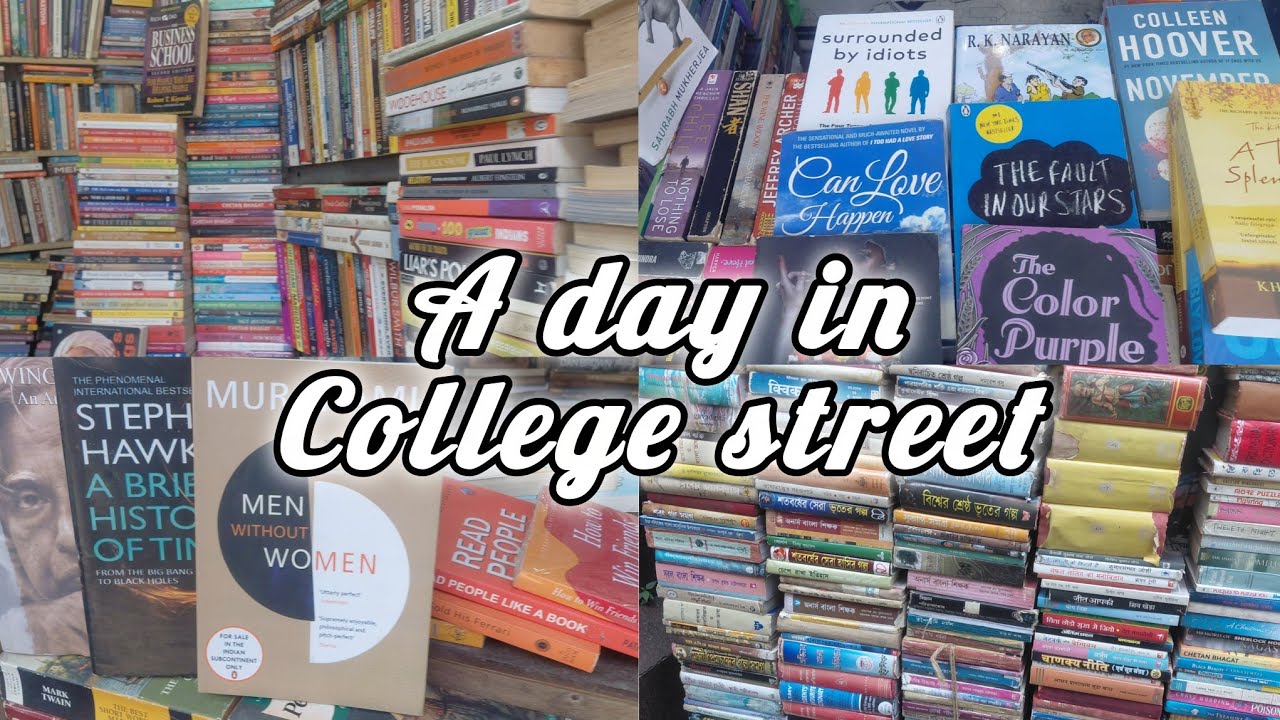 College Street Bookstore Tour 🛍️ | Hidden Gems + Cheapest Books!✨️