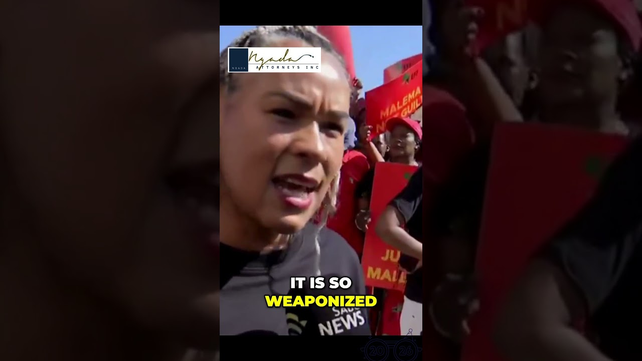 Депутат от партии EFF Матис назвал дело о применении огнестрельного оружия Джулиусом Малемой пуст...