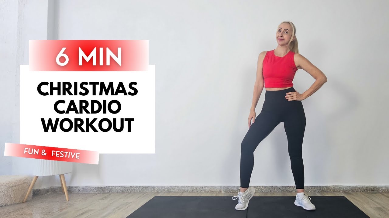 6-минутная праздничная кардио-тренировка 🎄 Низкая интенсивность | Сжигание жира в праздничные дни