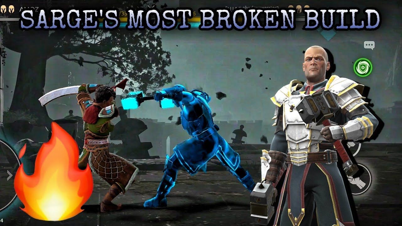 Shadow Fight Arena ||Sarge's Most Broken Build