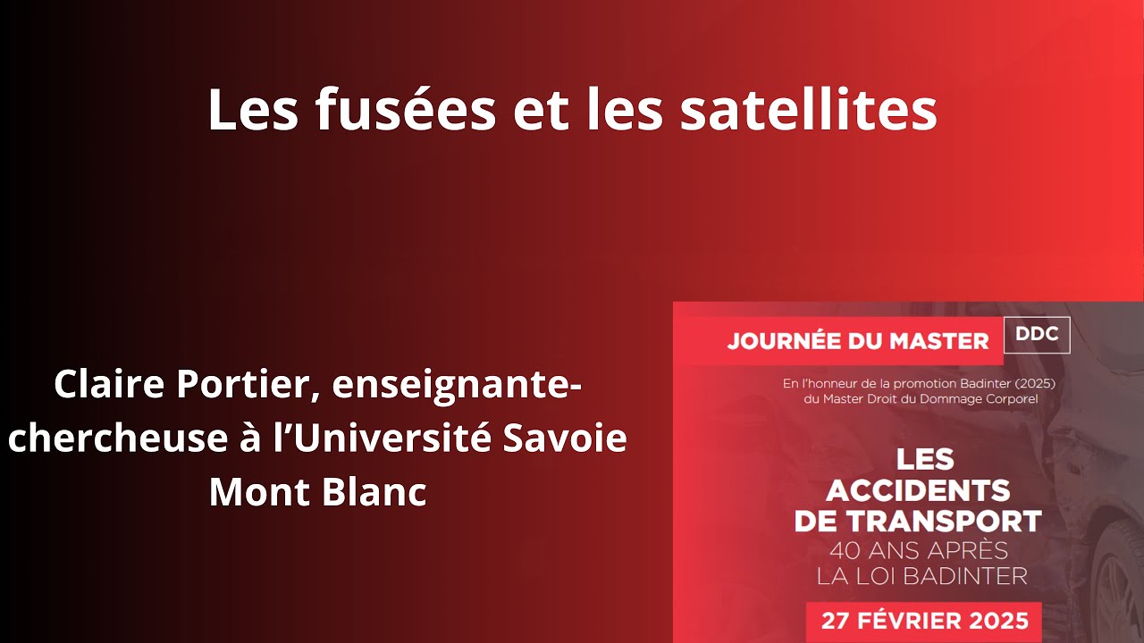 Claire Portier, Les fusées et les satellites
