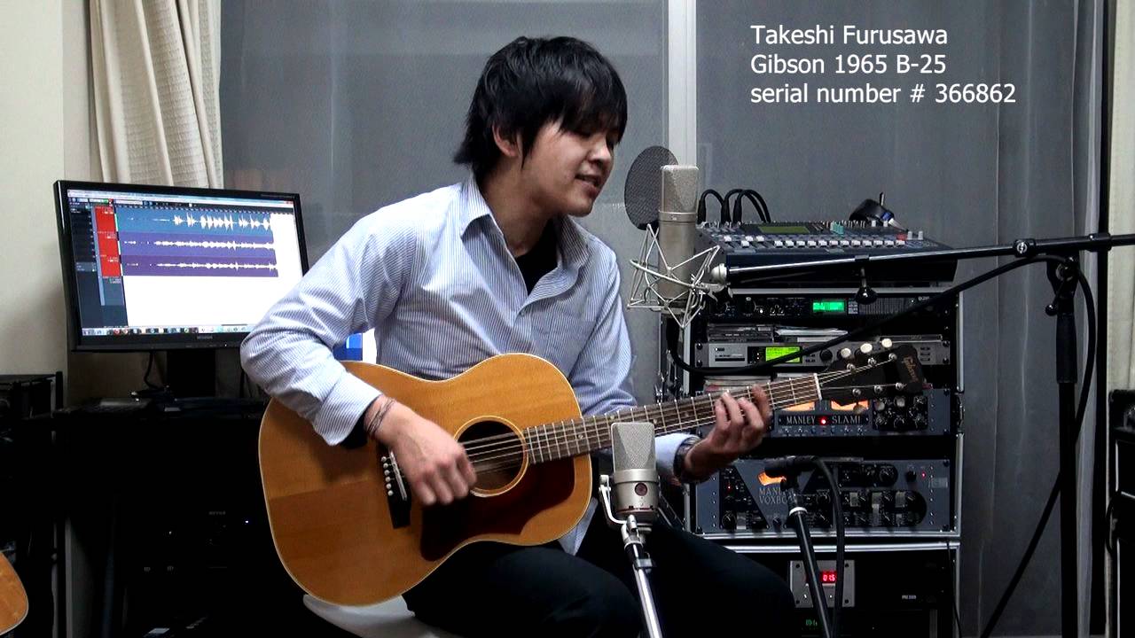 I Shot The Sheriff Eric Clapton Bob Marley Gibson B-25 1967 ギブソン 古澤剛 Takeshi Furusawa