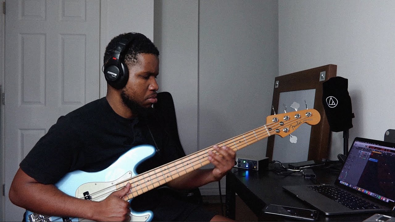 Bass & Click Track 🎸🥁 | Fender Playerplus Jazz Bass V