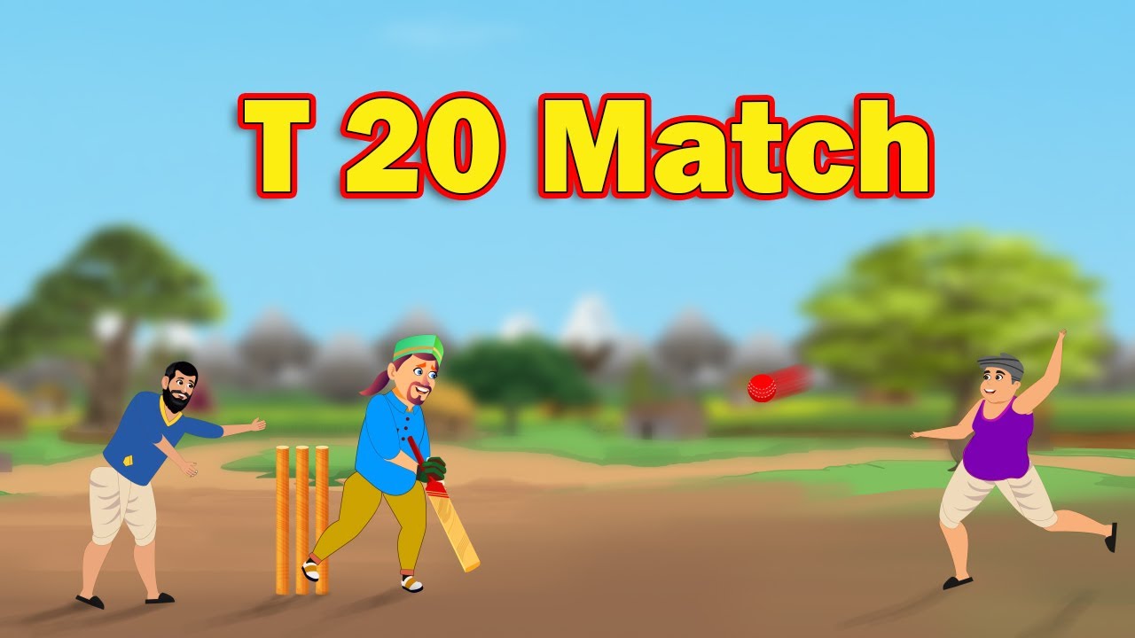 Metha & Batu - ICC T 20 Cricket Match Urdu And Moral Story