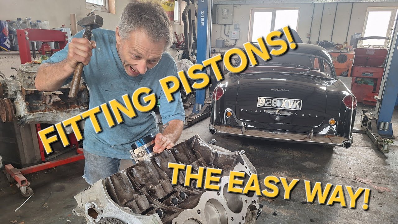 Rover 3500 SD1 V8 Engine build - A simple guide to installing piston rings, Big end shells & conrods