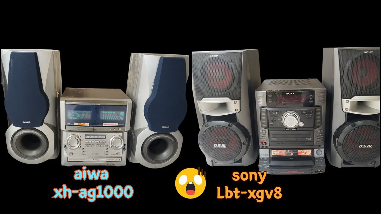 Сравните Sony и Aiwa.