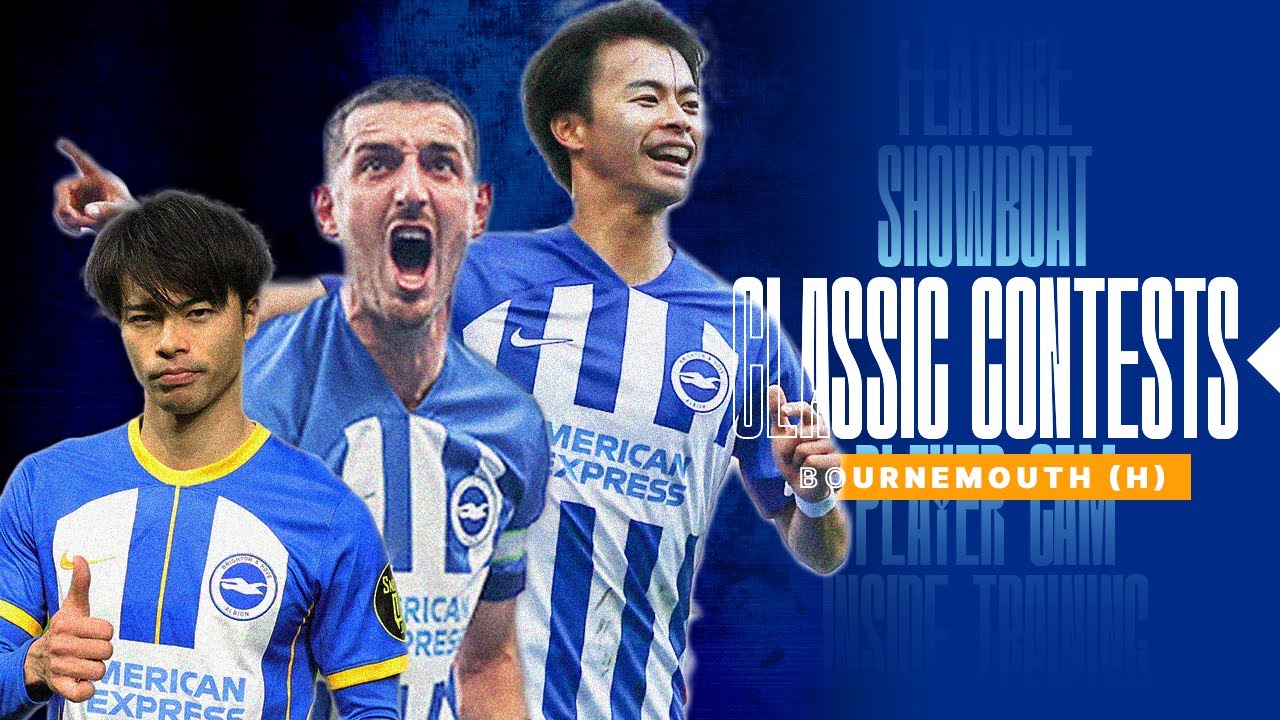 CLASSIC CONTESTS | Mitoma Saves The Day TWICE! 🇯🇵 | Brighton v Bournemouth