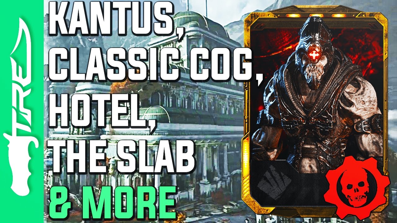 Gears of War 4 April DLC Update - Locust Kantus, Classic COG, Hotel, The Slab & MORE! (TU6)