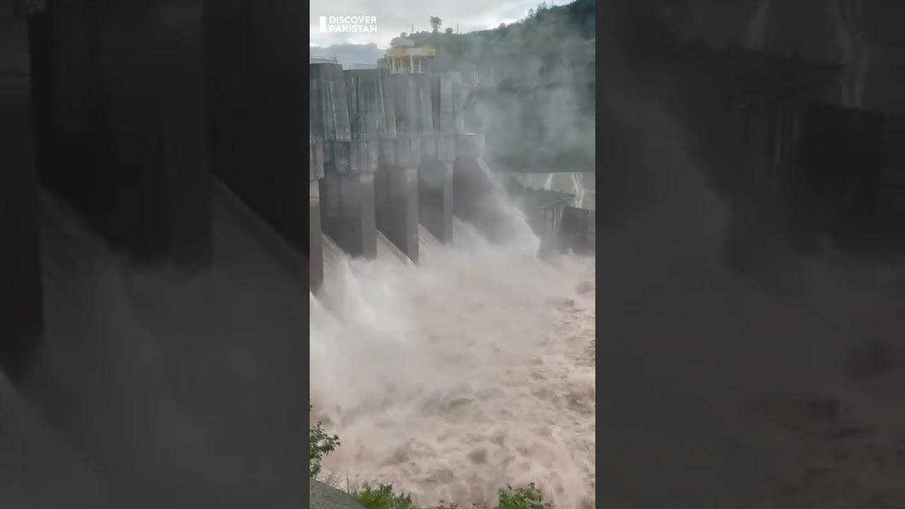 Poonch River Water Level Rises Alarmingly in Mirpur, AJK | Discover Pakistan shorts