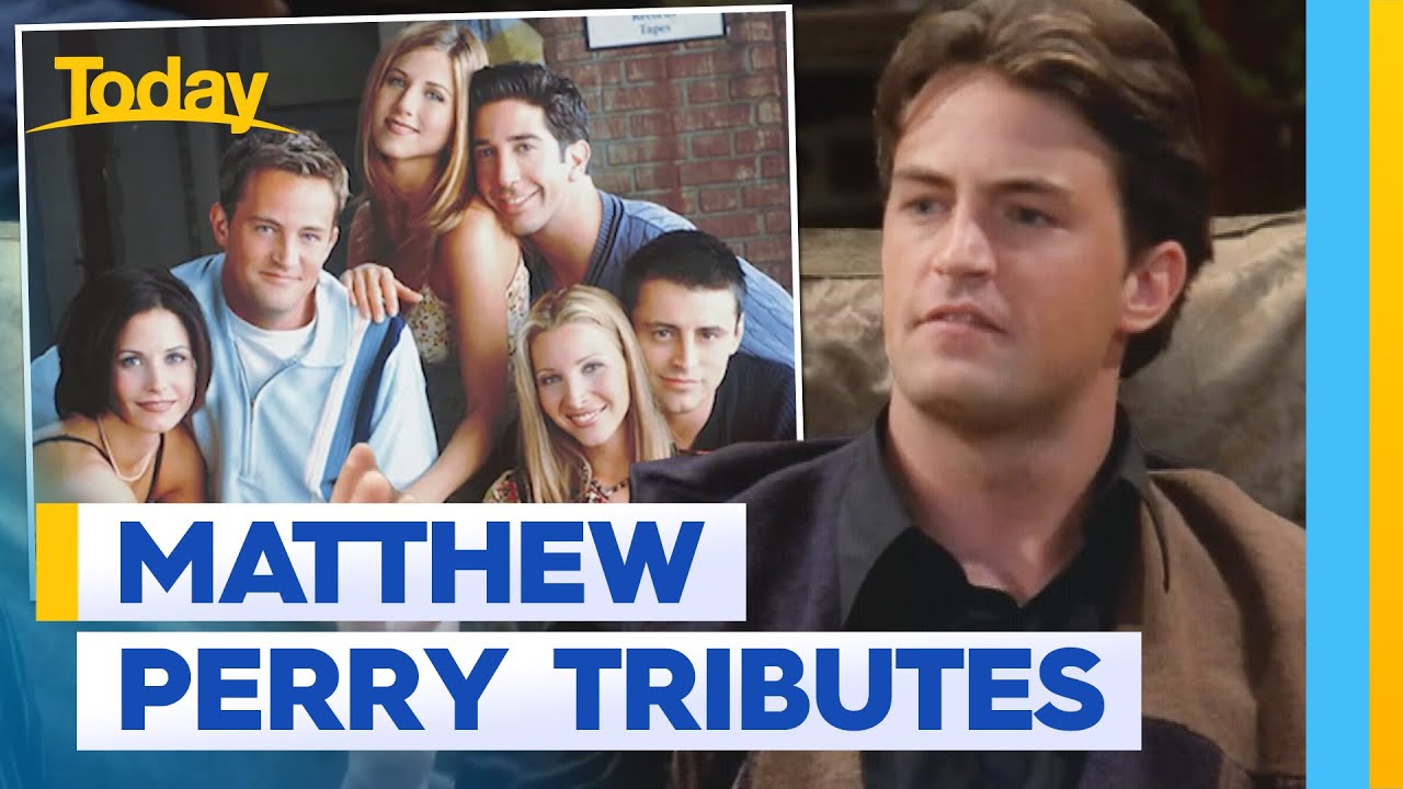 Tributes pour in after ‘Friends’ star Matthew Perry dies aged 54 | Today Show Australia