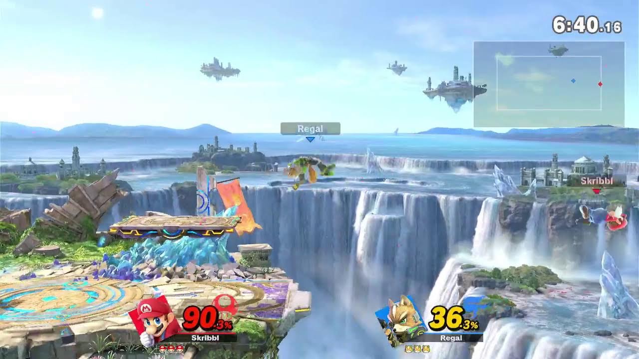 2 ai fight eachother (reinforcement training smash. day 1: mario)