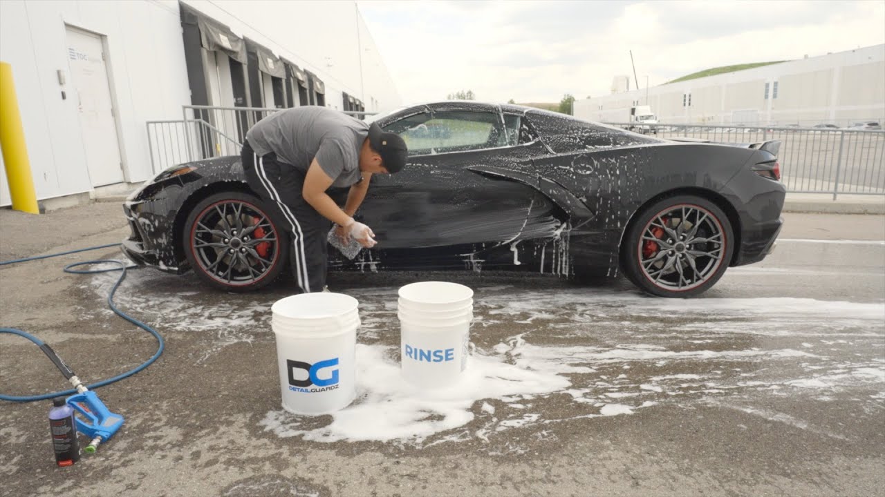 2023 Chevrolet C8 Corvette 70th anniversary edition Full Detail and Coating | TOC Supplies