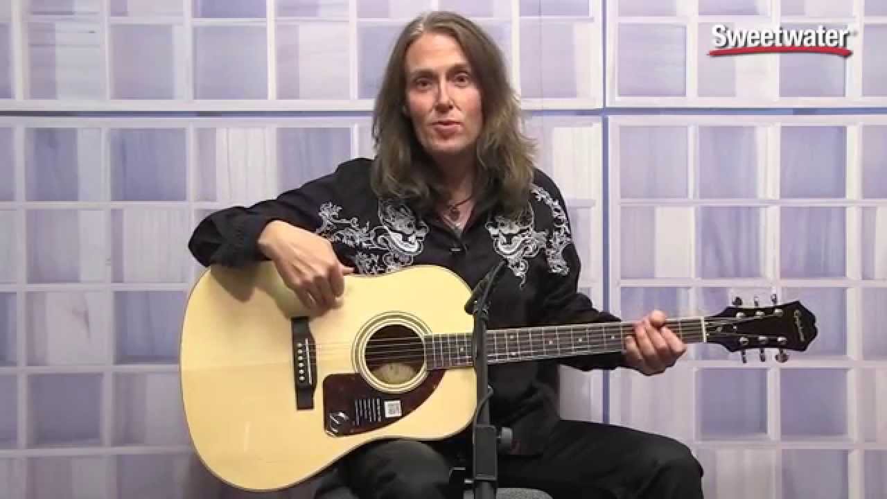 Epiphone AJ-220S Acoustic Guitar Review - Sweetwater Sound